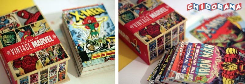 Libro - Art Of Vintage Marvel 100 Postales Spider-man Comics