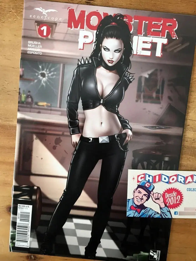 Comic - Monster Planet #1 Zenescope Keith Garvey Sexy