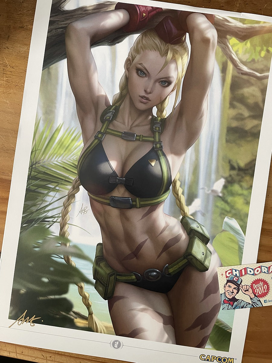 Print - Artgerm - Street Fighter Cammy Firmada Sexy