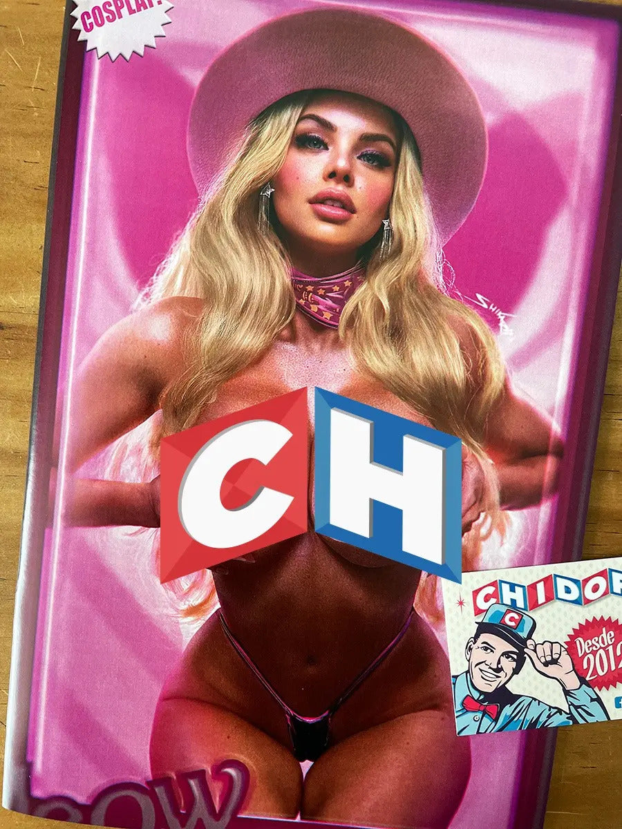Comic - Miss Meow #6 Shikarii Barbie Variant Sexy Topless