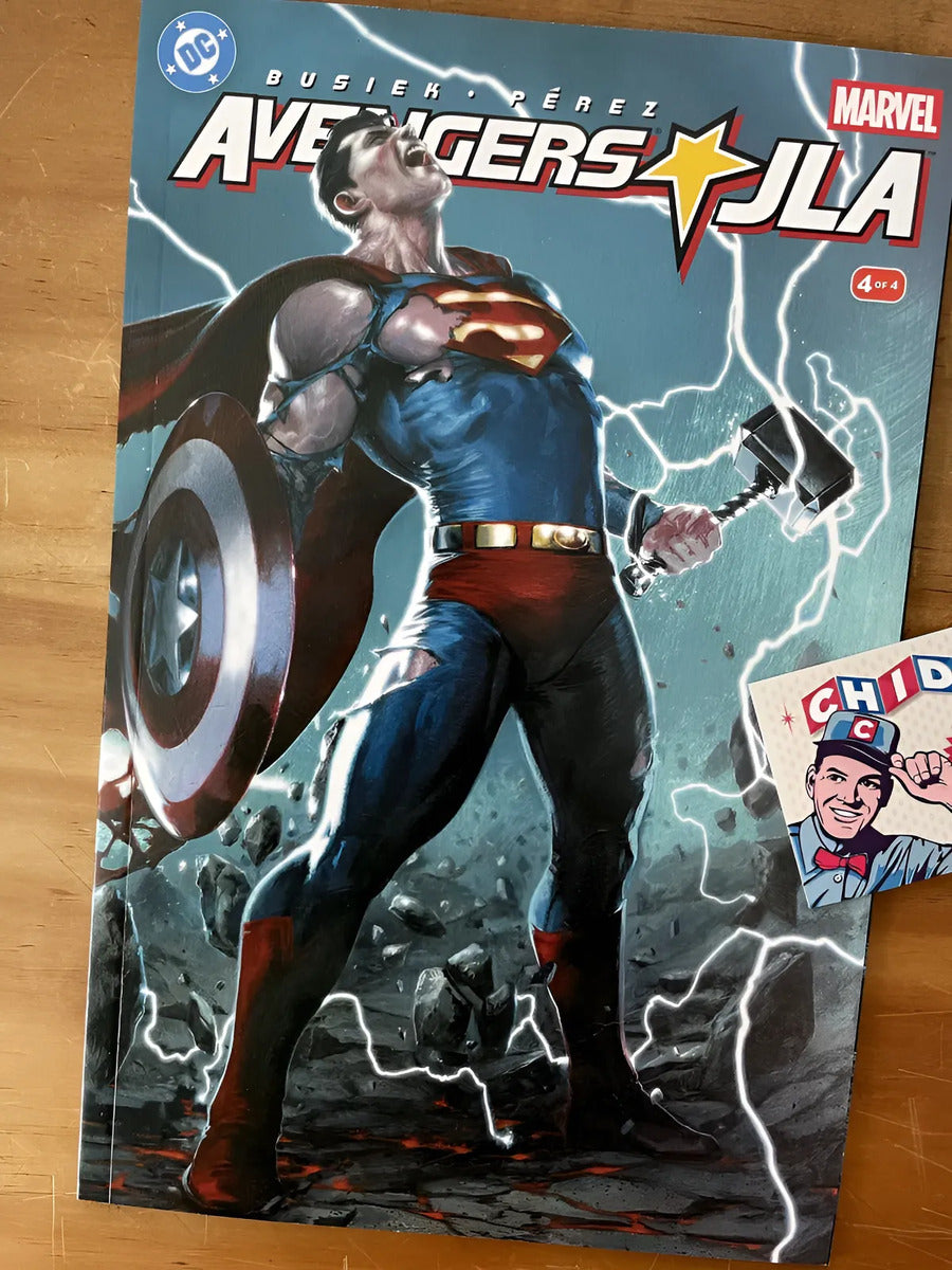 Comic - Avengers Vs Jla #4 Gabriel Dell'otto Superman