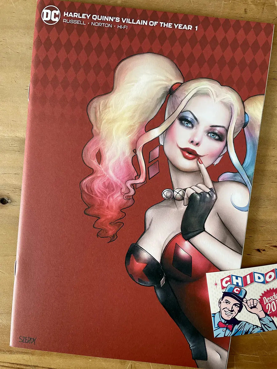 Comic - Harley Quinn's Villain Of The Year #1 Szerdy Cover B