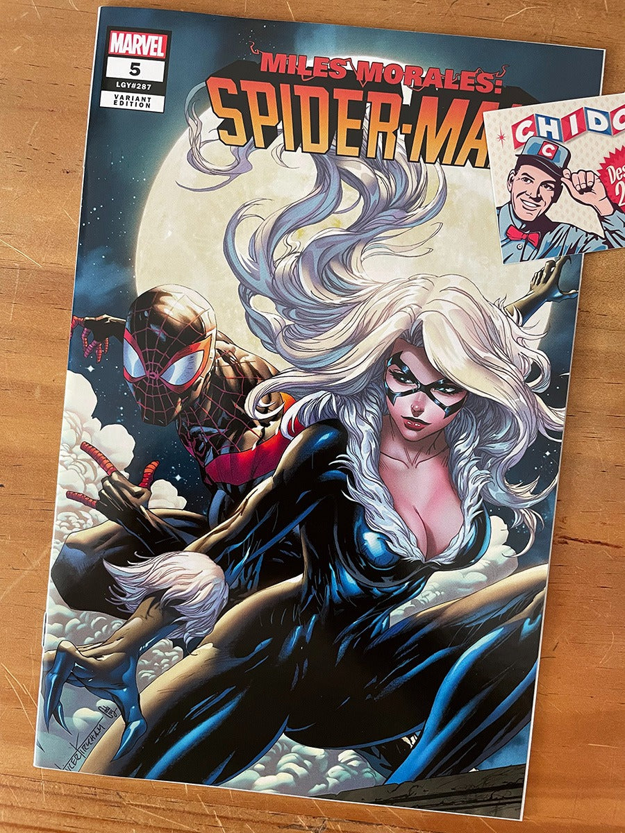 Comic - Miles Morales Spider-man #5 Kirkham Black Cat Sexy