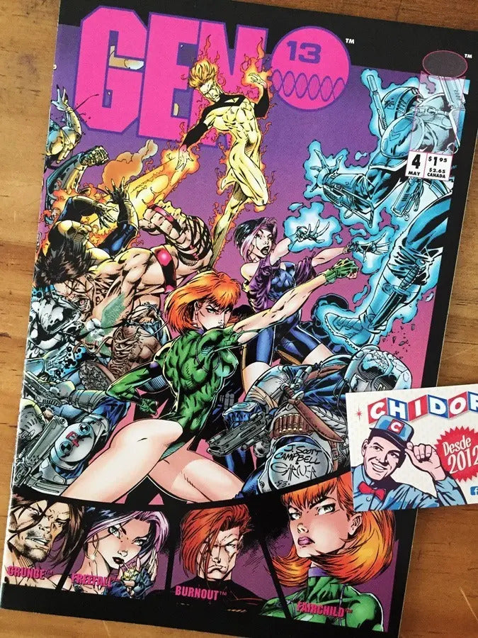Comic - Gen 13 #4 Scott Campbell