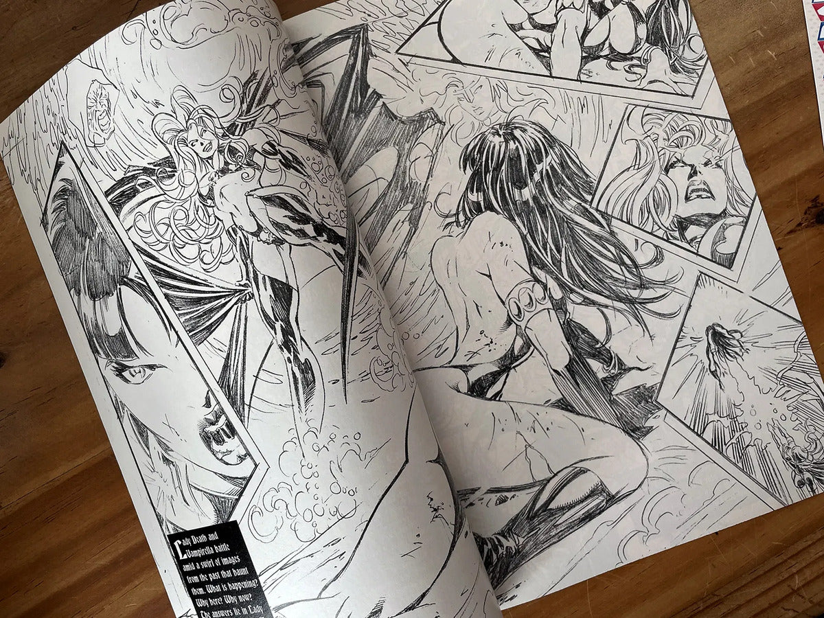 Comic - Lady Death Vs Vampirella Ii Preview