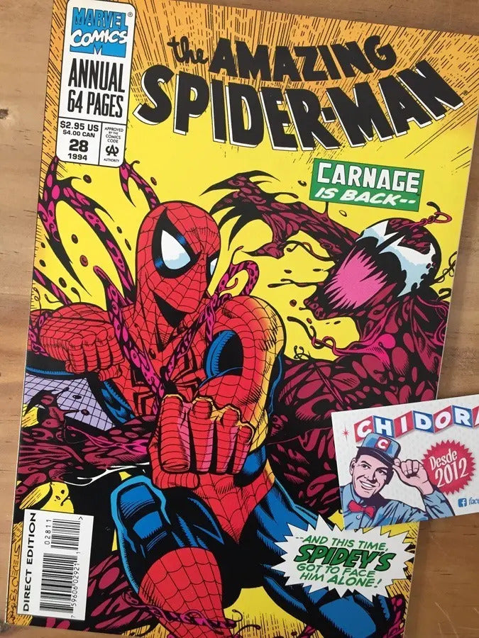 Comic - Amazing Spider-man Annual #28 Carnage