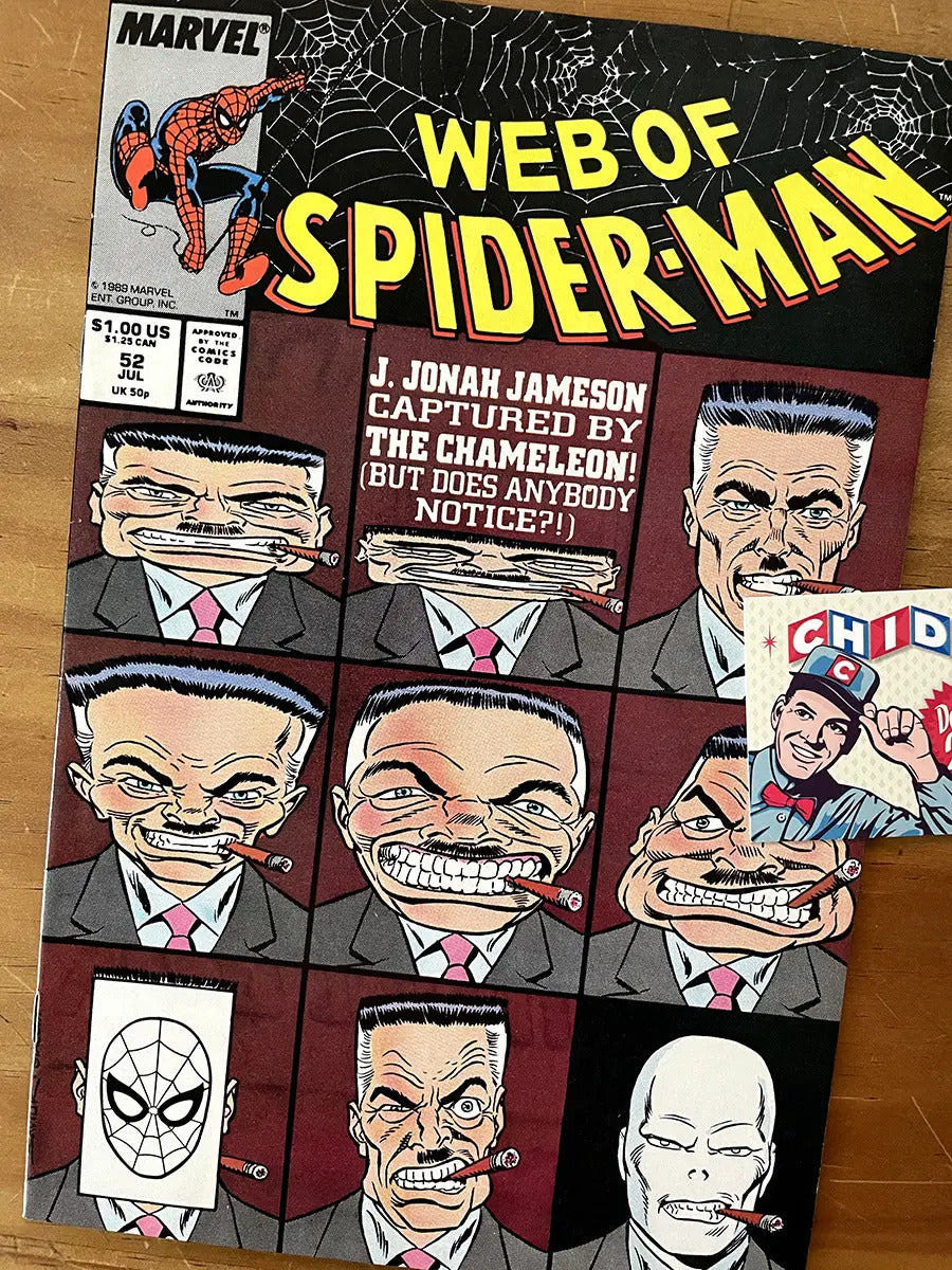 Comic - Web Of Spider-man #52 Chameleon Kingpin