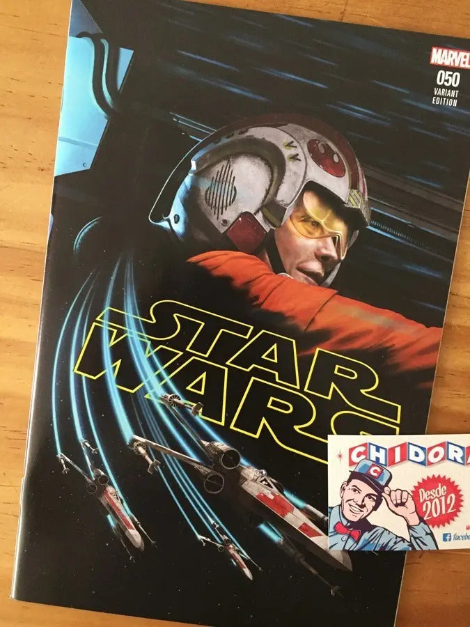 Comic - Star Wars #50 Rahzzah Variant Luke X-wing