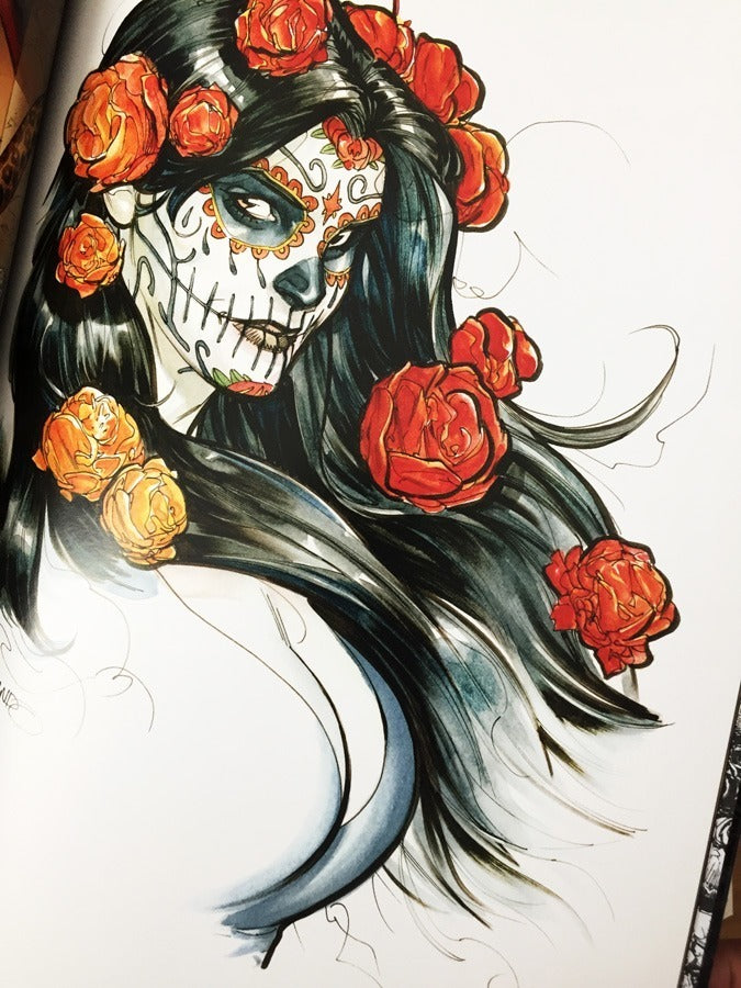 Libro - Art Of La Muerta Khamunaki Debalfo Ebas Lady Death