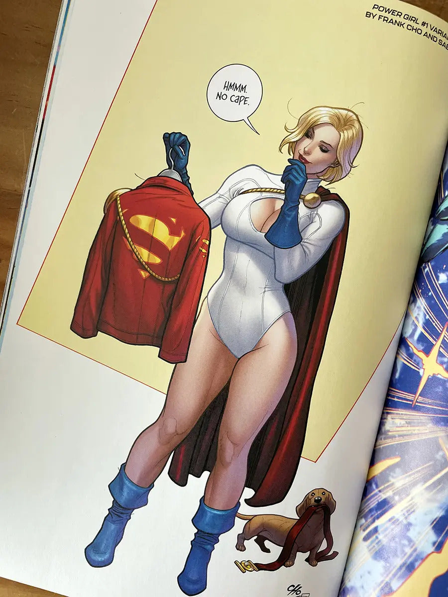 Comic - Power Girl Uncovered #1 Lobos Sexy Wonder Woman