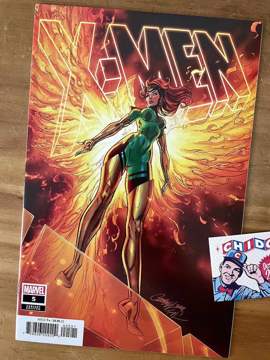 Comic - X-men #5 Scott Campbell Jean Grey Variant