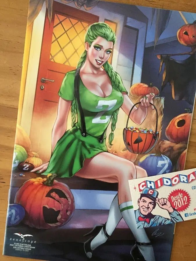 Comic - Zenescope Elias Chatzoudis 2021 October Livestream