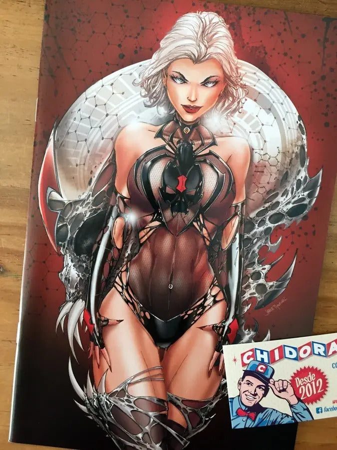 Comic - White Widow #2 Skull Tyndall Sexy Variant