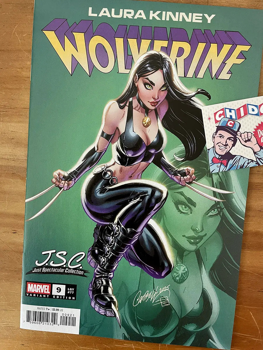 Comic - Laura Kinney Wolverine #9 X-23 Scott Campbell Cover
