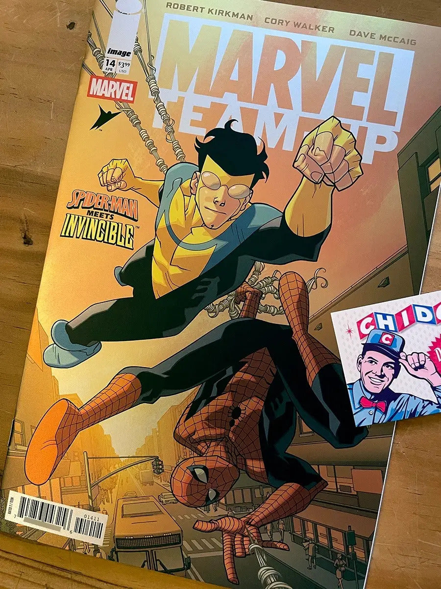 Comic - Marvel Team Up #14 Invincible Spider-man Foil