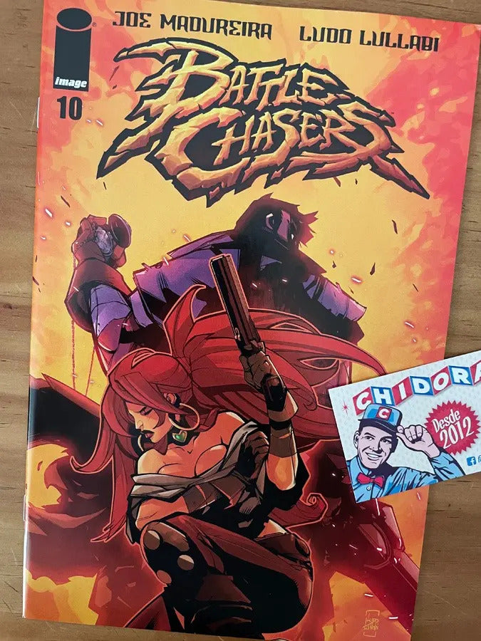 Comic - Battle Chasers #10 Joe Madureira Ludo Lullabi Sexy