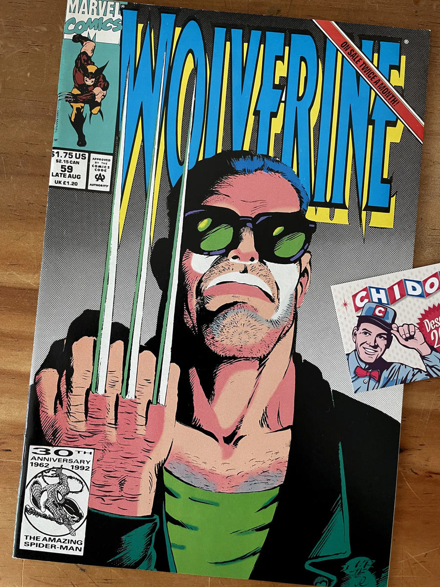 Comic - Wolverine #59 Terminator Cover