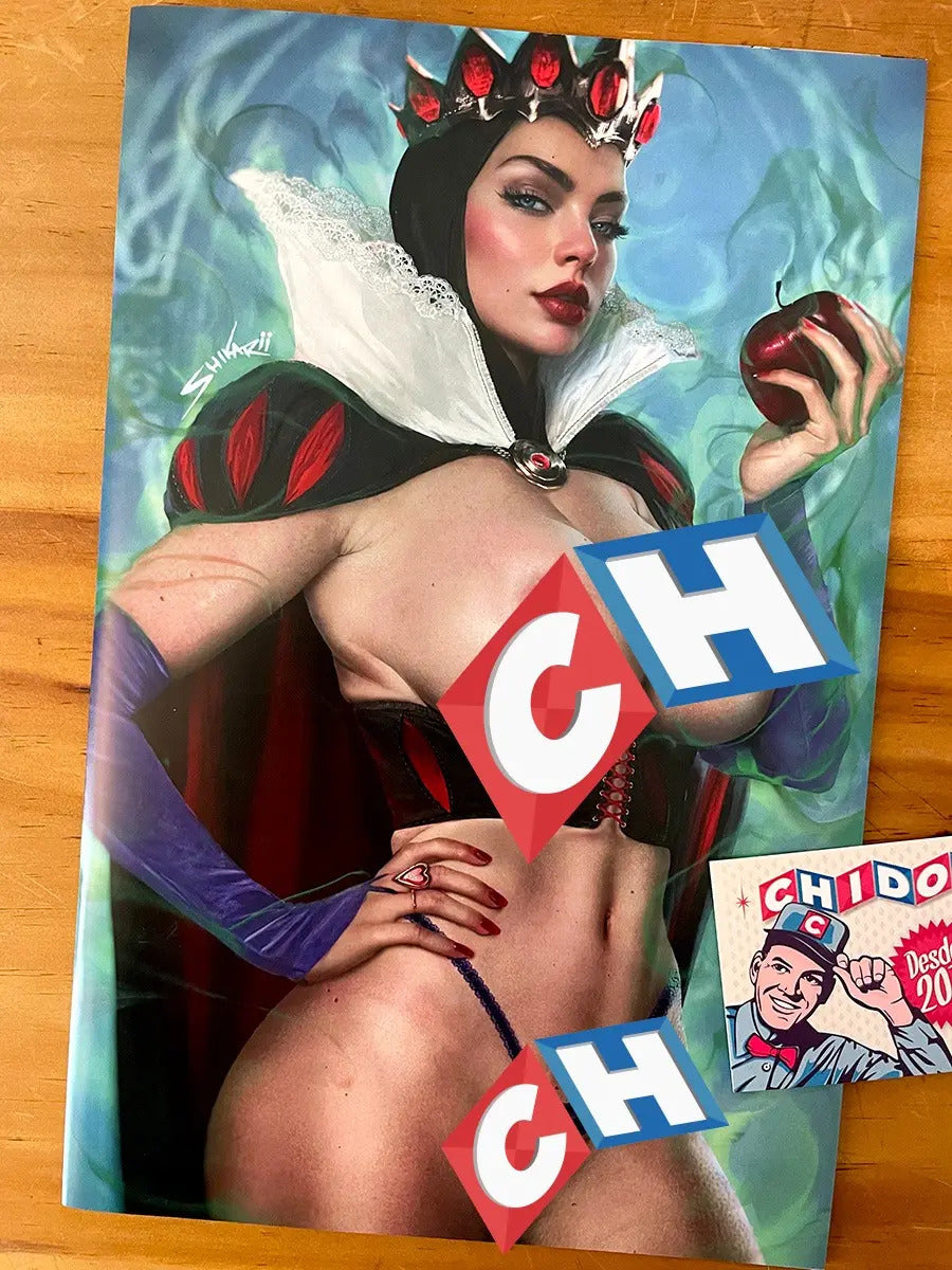 Comic - Power Hour #3 Evil Queen Shikarii Fullbody Topless