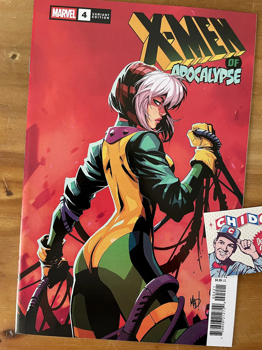 Comic - X-men Of Apocalypse #4 Rogue Joe Madureira Variant