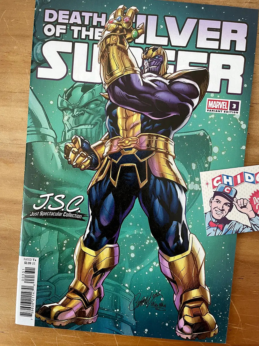 Comic - Death Of The Silver Surfer #3 Thanos Scott Campbell