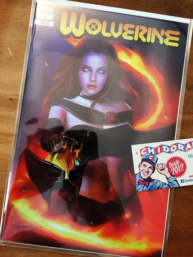 Comic - Wolverine #3 Shannon Maer Variant Phoenix Jean Grey