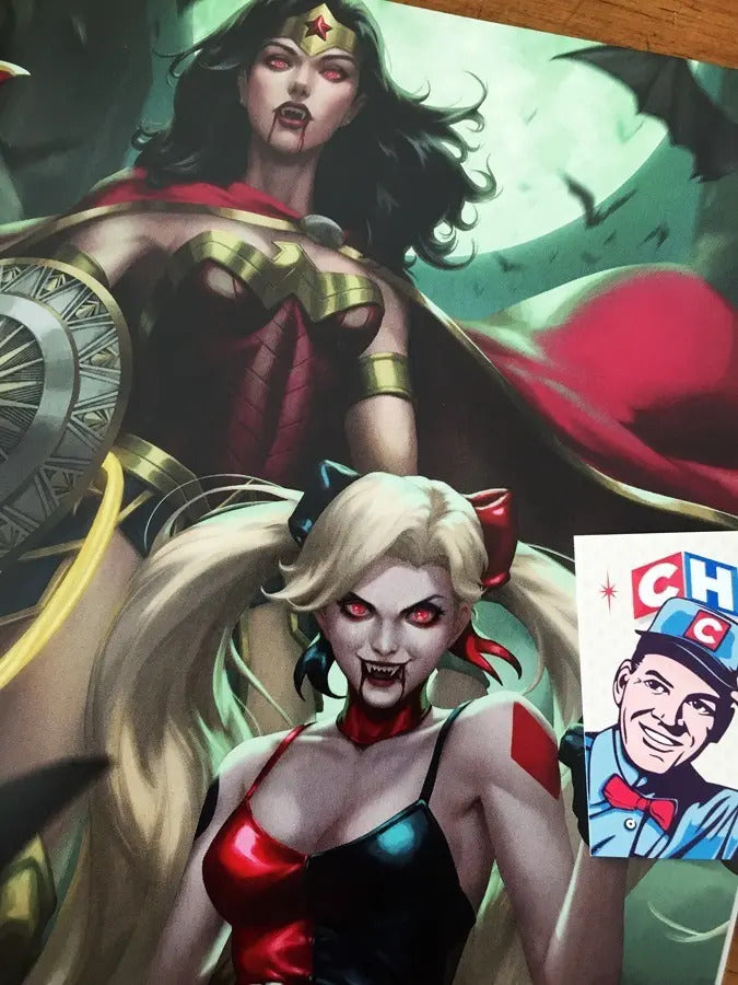 Comic - Dc Vs Vampires #1 Ejikure Variant Glow In The Dark
