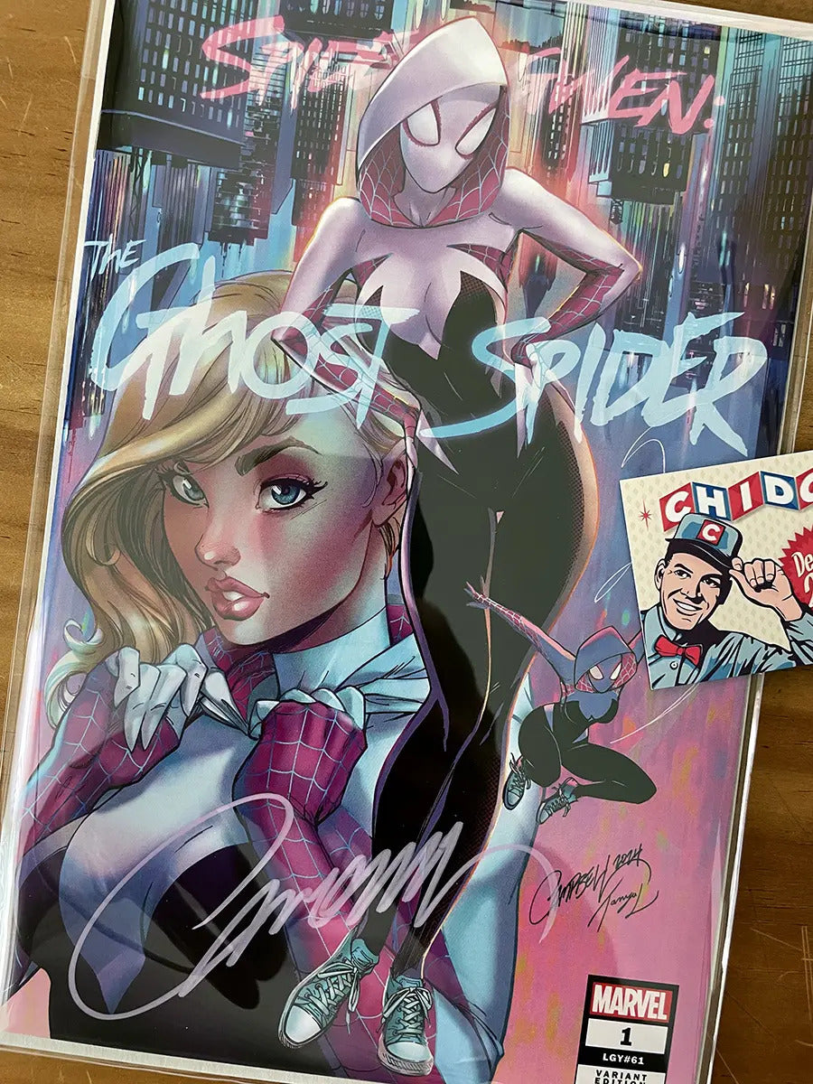 Comic - Spider-gwen Ghost Spider #1 Campbell Trade Firmada