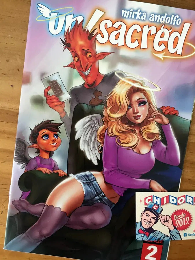 Comic - Unsacred #2 Mirka Andolfo Elias Chatzoudis Variant