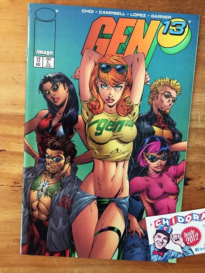 Comic - Gen 13 #12 Scott Campbell Inglés