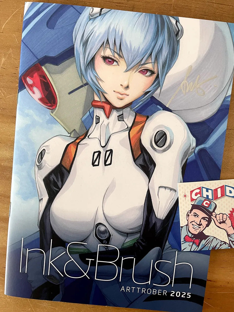 Sketchbook - Artgerm Ink & Brush Arttrober 2025 Firmado