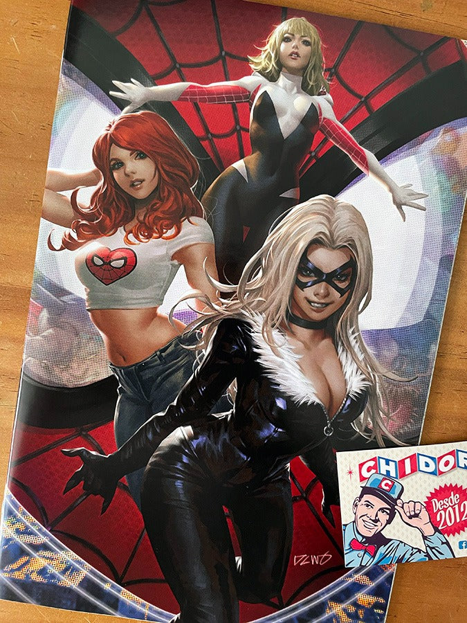 Comic - Amazing Spider-man #26 Chew Black Cat Virgin Sexy Mj