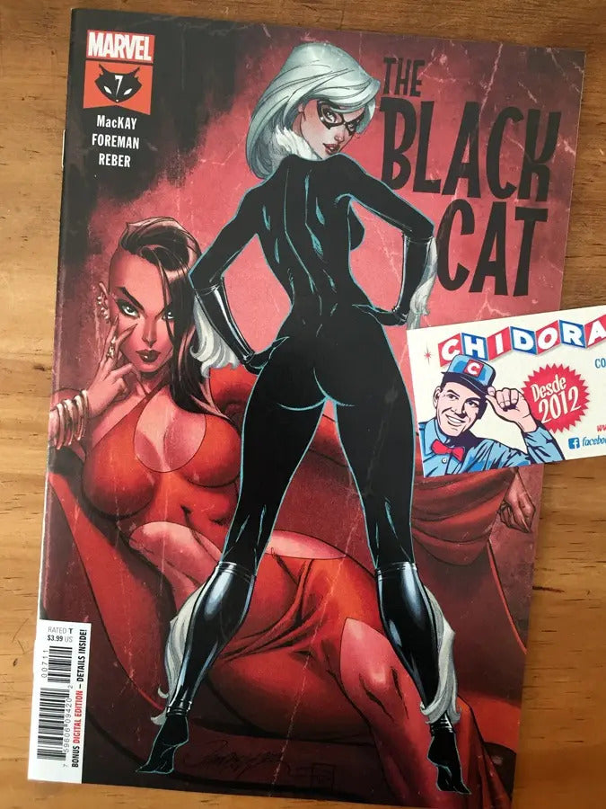 Comic - Black Cat #7 Scott Campbell Sexy