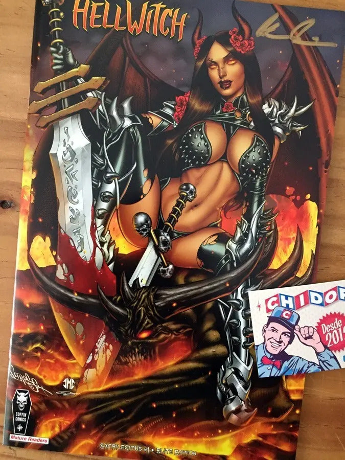 Comic - Lady Death Hellwitch Sacrilegiuos #1 Jose Varese Ed