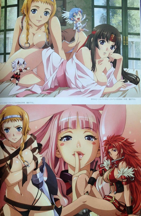 Libro - Rin Sin Visual Art Work Queens Blade Ikkitousen Sexy