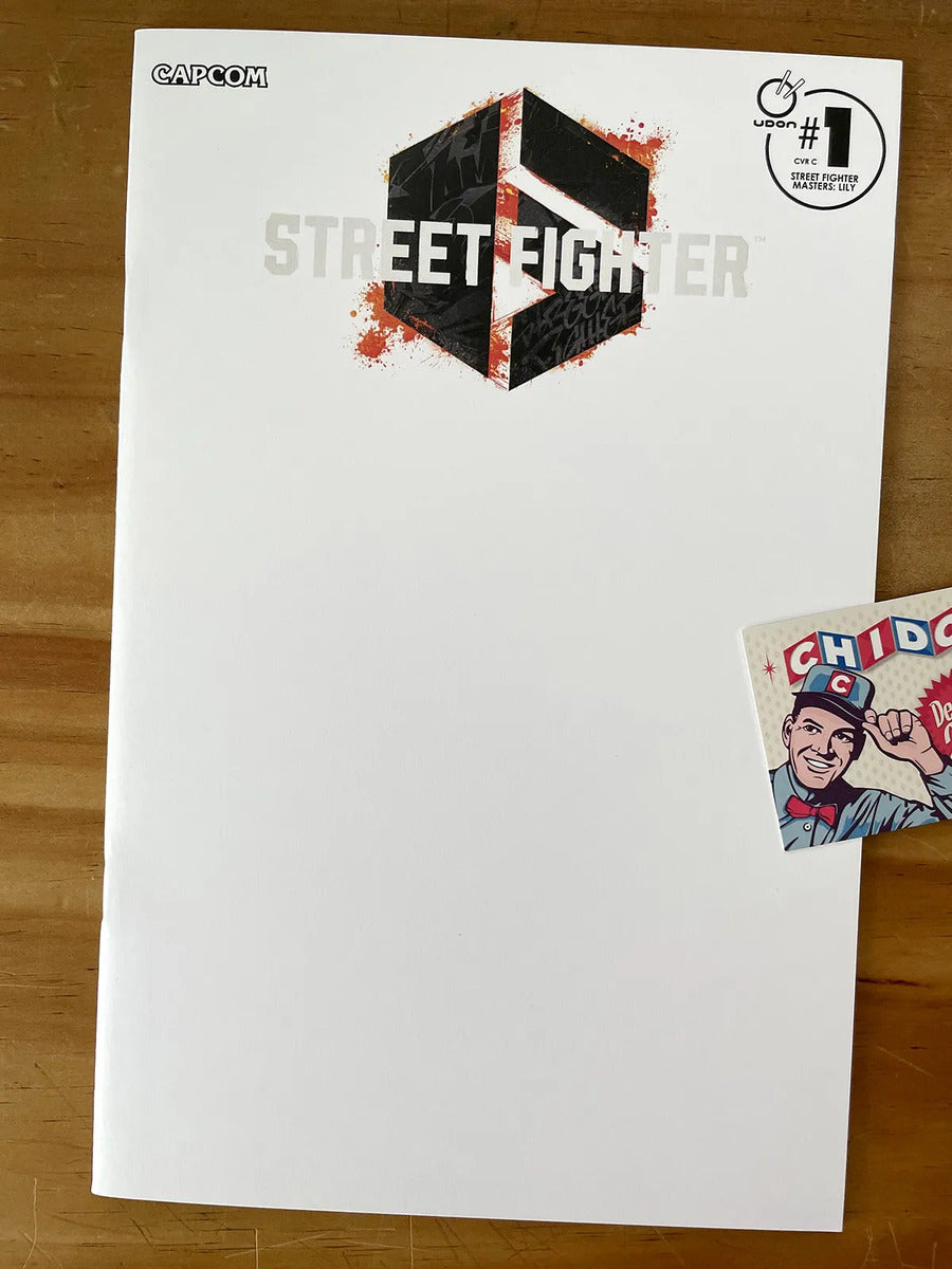 Comic - Street Fighter 6 #1 Blank Variant