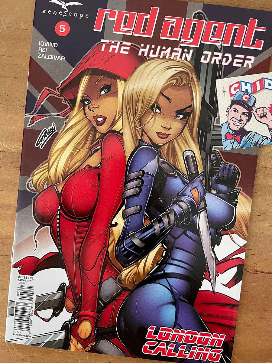 Comic - Red Agent #5 Paul Green Sexy