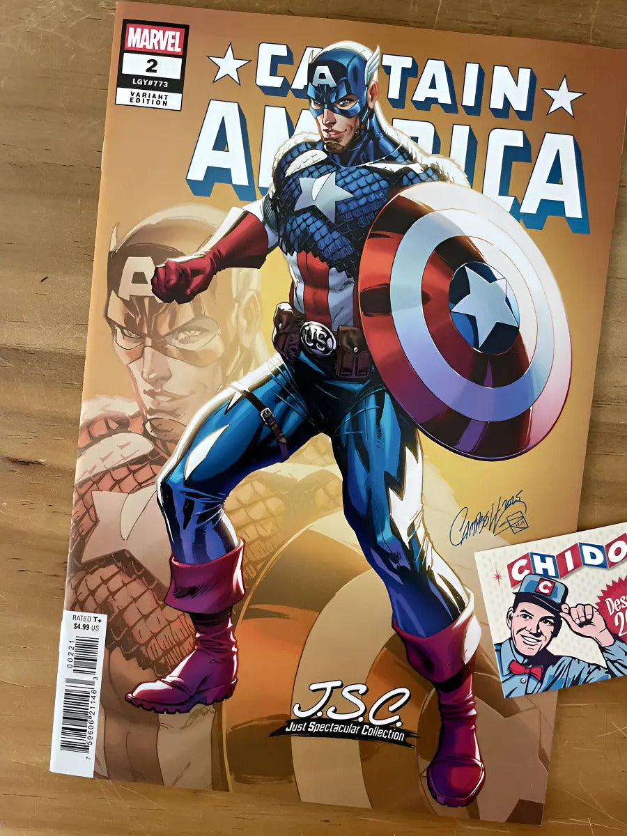 Comic - Captain America #2 Scott Campbell Variant
