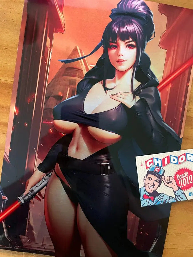 Comic - Samurai Of Oz #4 Sexy Dark Side Sith Metal Variant
