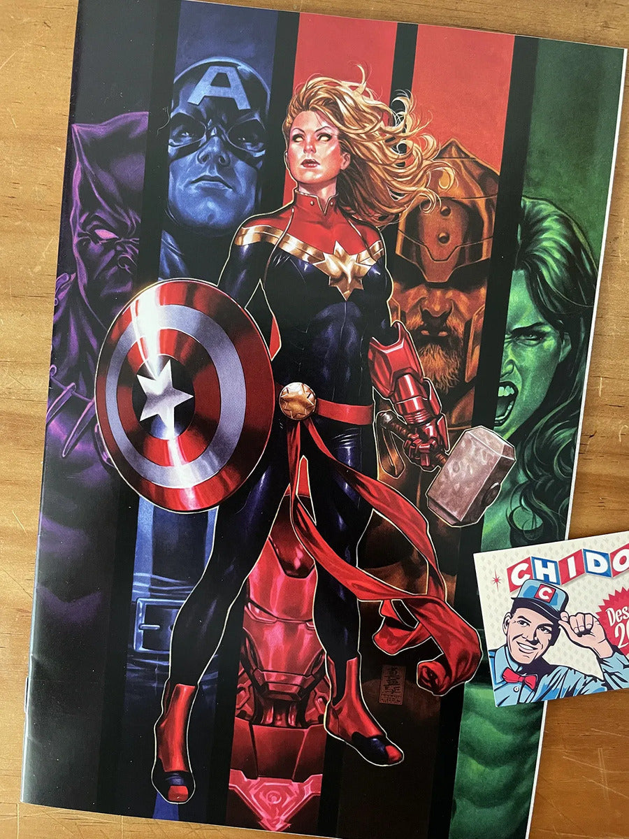 Comic - Captain Marvel #16 Mark Brooks Virgin Variant