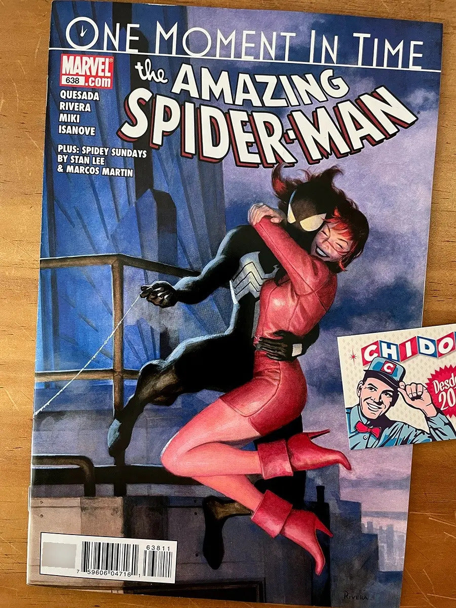 Comic - Amazing Spider-man #638 Black Spidey Mj