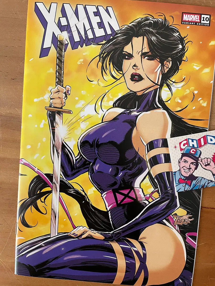 Comic - X-men #10 Kaare Andrews Psylocke Variant Sexy