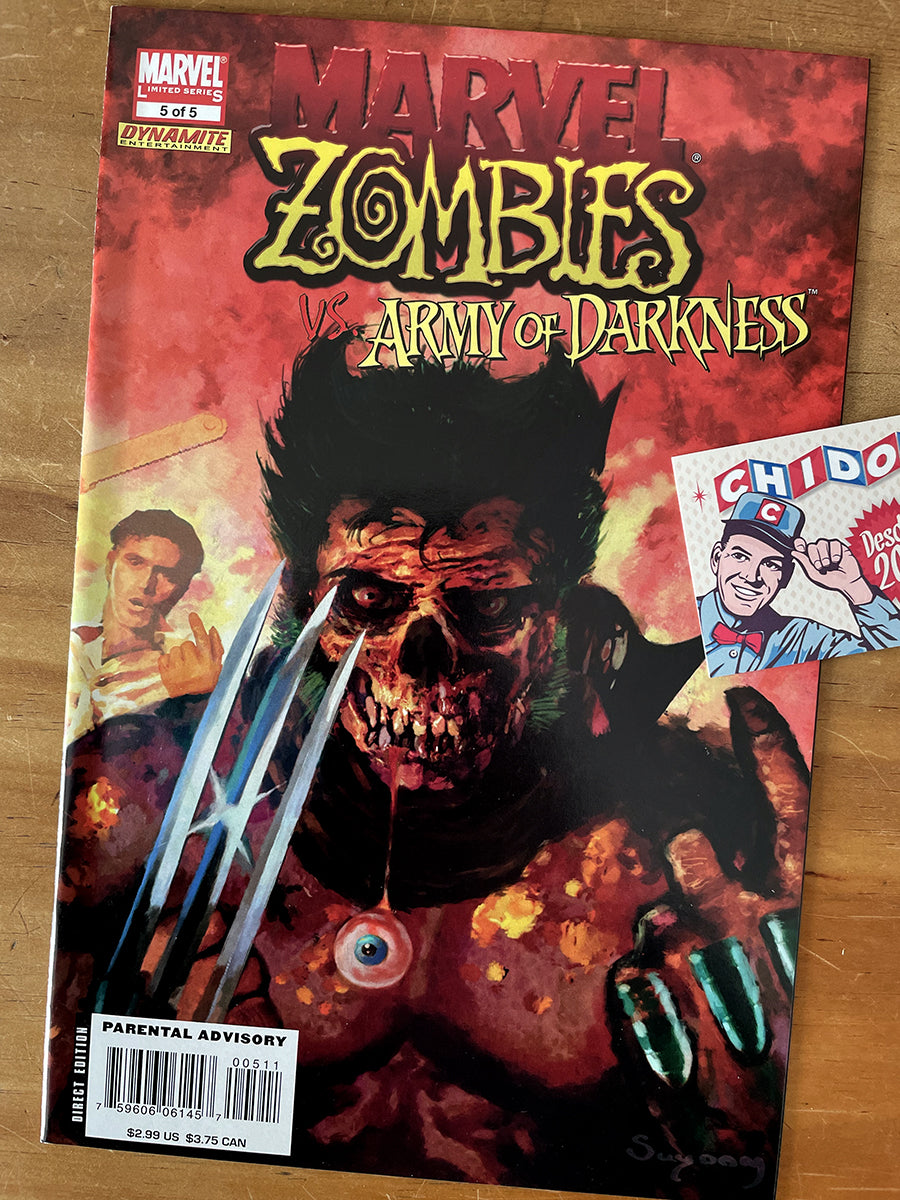 Comic Set - Marvel Zombies Vs Army Of Darkness Suydam