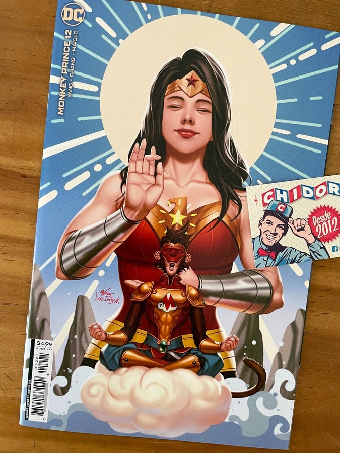 Comic - Wonder Woman Monkey Prince #12 Inhyuk Lee Sexy Cover