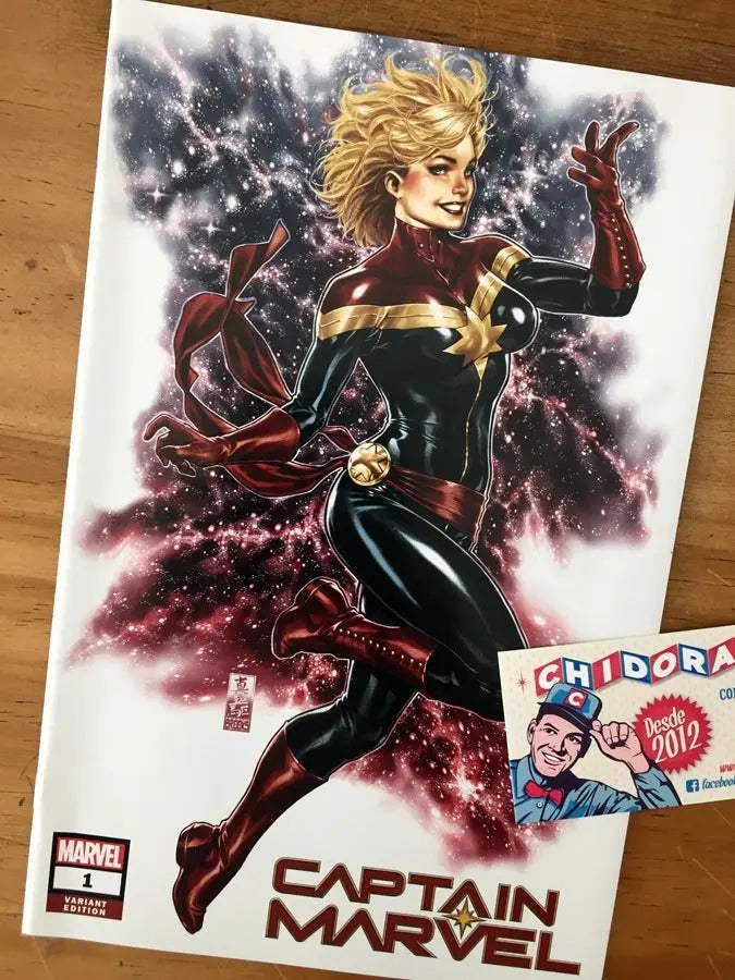 Comic - Captain Marvel #1 Mark Brooks Variant Miss