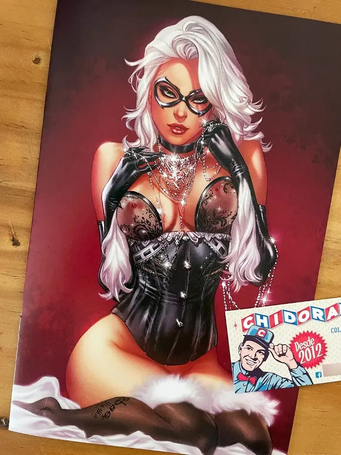 Comic - Power Hour #1 Black Cat Ebas Eric Basaldua Sexy