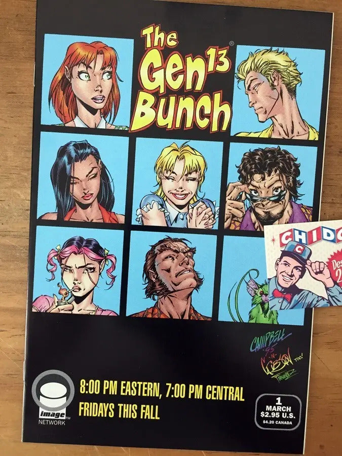 Comic - Gen 13 #1 Brady Bunch Variant Scott Campbell
