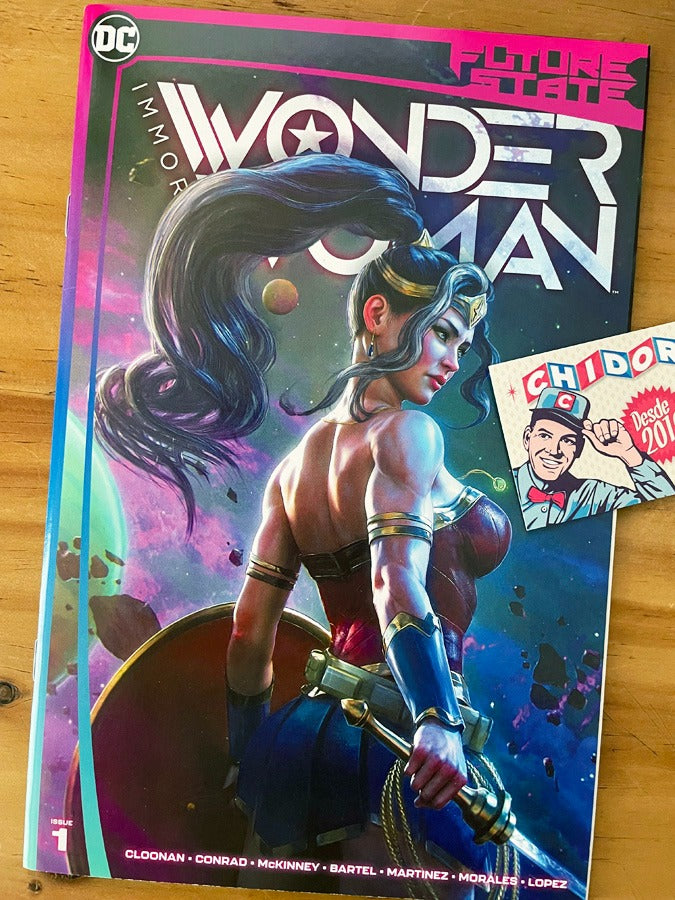Comic - Immortal Wonder Woman Future State 1 Da Silva Sexy