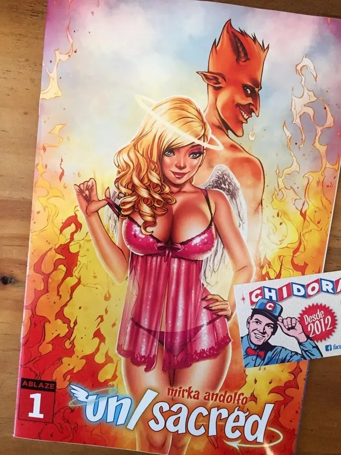 Comic - Unsacred #1 Mirka Andolfo Elias Chatzoudis Variant