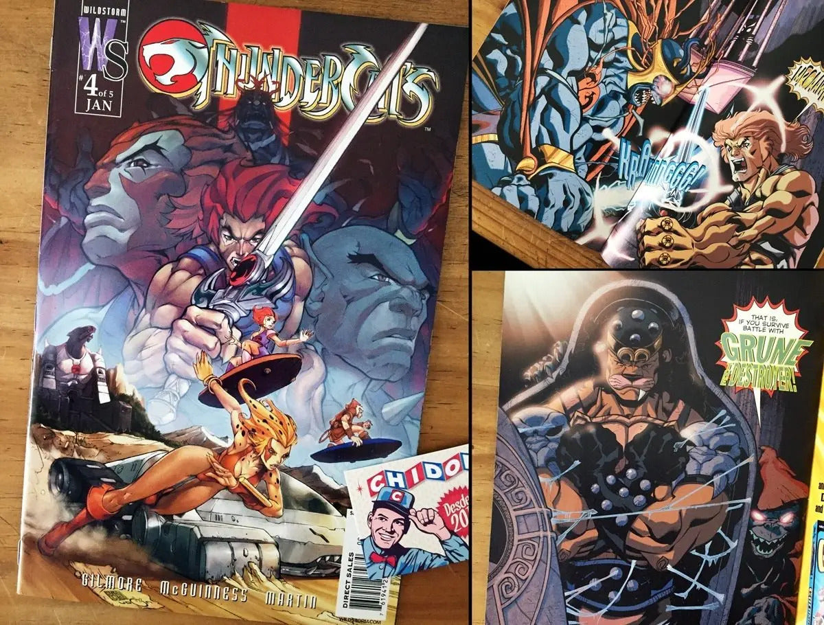 Comic - Thundercats #4 2002 Variant Udon