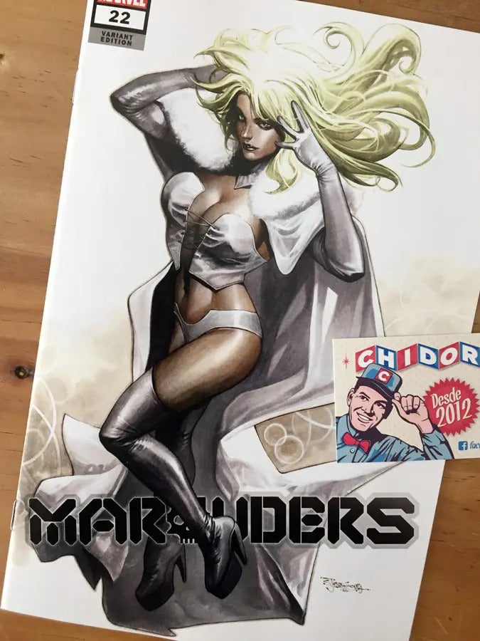 Comic - Marauders #22 Emma Frost White Queen Stephen Segovia
